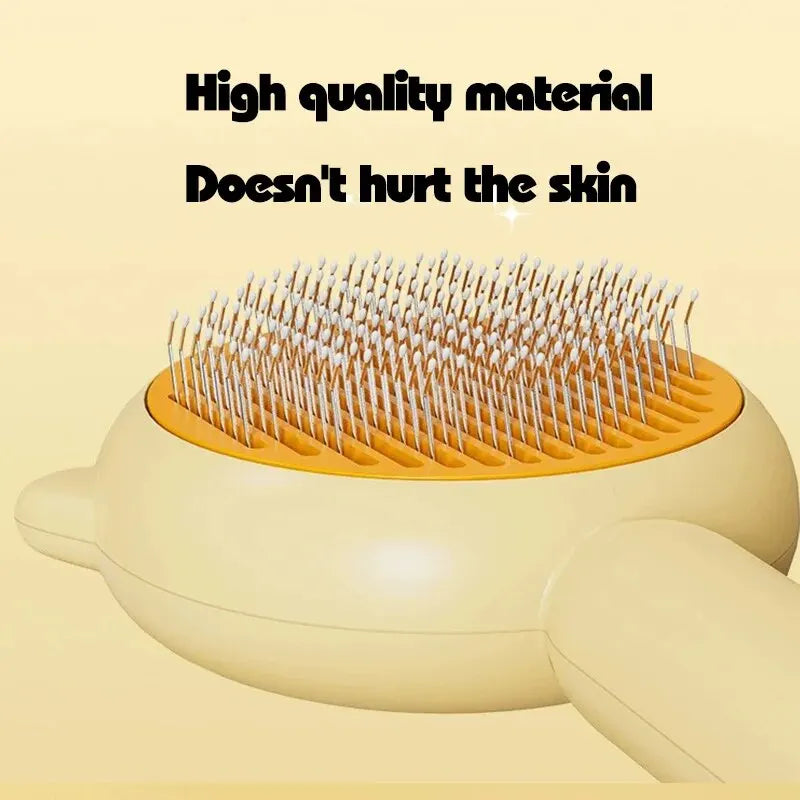 Pet Comb One-Key Hair Removal Cleaning Brush Magic Massage Grooming Needle Scratcher for Cat Dog Cleaning Care Supplies